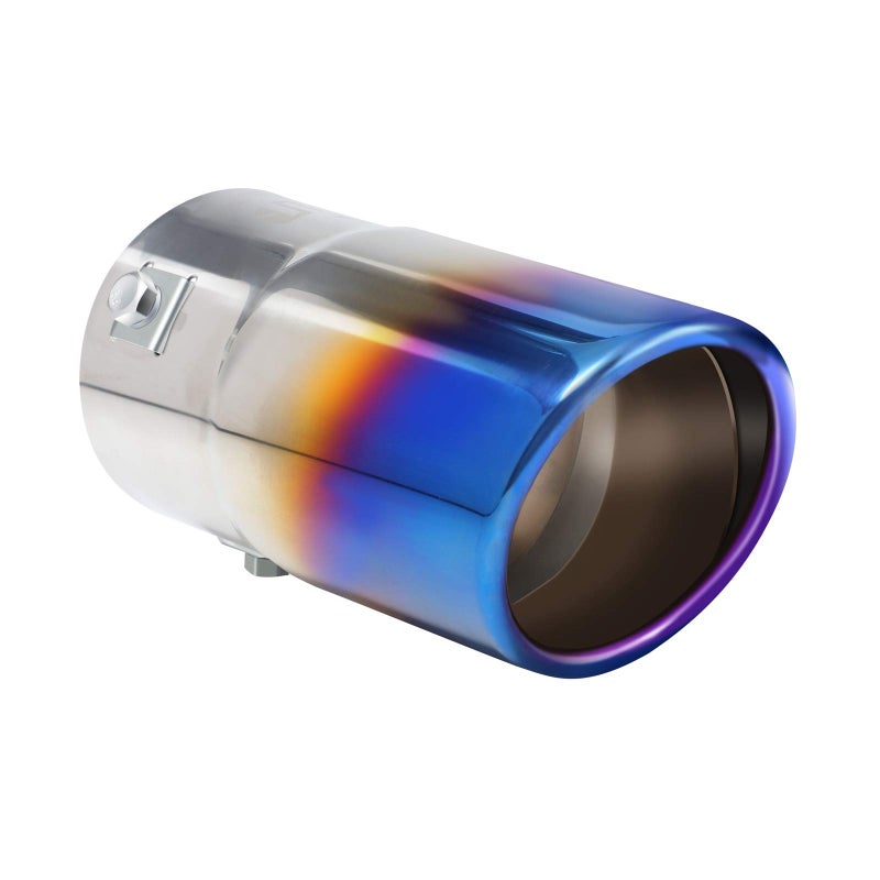 Tritrust Exhaust tip - to Fit 1.75 to 2.5 Inch Exhaust Tail Pipe Diameter- Stainless Steel to give Chrome Effect - Car Muffler Tips - Image 1